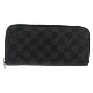 LOUIS VUITTON Damier Graphite Zippy Wallet Vertical